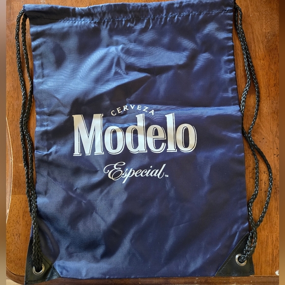 Modelo Cerveza Drawstring Bag & 2 ct Sweatbands NEW! - Picture 4 of 4